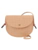 DuDu Skye Umhängetasche Leder 21 cm in blush rose