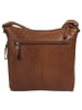 SPIKES & SPARROW Umhängetasche echt Leder in cognac