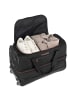 travelite Basics 2 Rollen Reisetasche 29 cm schwarz