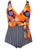 Ulla Popken Badeanzug in hellorange