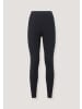 Hessnatur Basic Leggings in schwarz