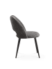 B&D Home 2er-Set: Esszimmerstuhl VICKY in Anthrazit - (B)53 x (H)81 x (T)58 cm