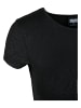Urban Classics Urban Classics Cropped T-Shirts in black snake