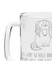 Mr. & Mrs. Panda Gravur Bierkrug Hund Cavalier King Charles Span... in Transparent