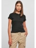 Urban Classics Urban Classics Cropped T-Shirts in black