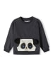 Minoti Sweatshirt panda 4 in grau