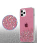 cadorabo Hülle für Apple iPhone 11 Glitter in Rosa mit Glitter