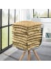 REDBEST Stuhlkissen 10er-Pack in beige