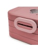 Mr. & Mrs. Panda MEPAL Bentobox Hummel flauschig Motiv mit Spruch in Rot Pastell