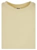 Urban Classics Urban Classics Damen Ladies Organic Oversized Slit Tee Dress in softyellow