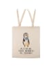 Mr. & Mrs. Panda Badetasche Pinguin Lolli mit Spruch in Creme