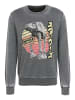 Recovered Sweatshirt Star Wars Empire Strikes Back Retro AT-AT in Grau