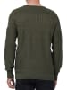 Rusty Neal Vintage Feinstrick Rundhals Pullover in Khaki