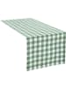 REDBEST Baumwolle, Gewebt Tischläufer Nashville in grün