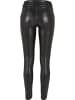 Urban Classics Trousers - Leather - Faux Leather in black