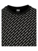 Urban Classics Urban Classics Herren Allover Logo Tee in black