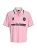 JACK & JONES Junior Hoodie 'Club Ribbed Football' in rosa