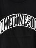 Sometime Soon T-Shirt S/S Stmocean T-Shirt S/S in BLACK