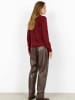 soyaconcept Strickjacke SC_ORLEAN in 94177 CHILI PEPPER MELANGE