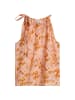 Ärmellose Bluse relaxed in Bright Orange