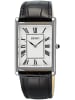 Seiko Herrenuhr Quarz mit Lederband Schwarz