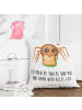 Mr. & Mrs. Panda Deko Kissen Spinne Agathe Sandwich mit Spruch in Weiß