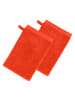 Erwin Müller Frottier Waschhandschuh 2er-Pack Heidenheim in orange
