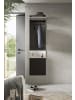 ebuy24 Wandgarderobe Canu Weiß 45 x 29 cm