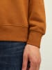 Jack & Jones Basic Sweater Langarm Shirt Rundhals Pullover JJESTAR in Braun