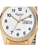 Regent Analog-Armbanduhr Regent Zugarmband gold mittel (ca. 33mm)