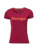 Kempa Shirt GRAPHIC T-SHIRT GIRLS in deep rot