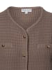 Marie Lund Strickjacke in taupe - 0006