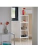 relaxdays 2 x Badregal in Weiß - (B)34,5 x (H)110 x (T)33 cm