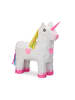 relaxdays 2x Pinata "Einhorn" in Weiß-Rosa - (B)43 x (H)47 x (T)13 cm