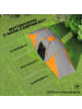 Outsunny Tunnelzelt in Orange 555L x 225B x 190H cm