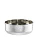 relaxdays Salatschüssel Set 3 teilig in Silber