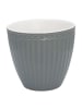 Greengate Latte Cup Becher ALICE STONE GREY Grau