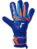 Reusch Torwarthandschuhe Attrakt Starter Solid in 4126 sharp blu/wht/shock orng