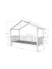 58 aufm Kessel HAUSBETT Kapua 210x170x97 aus Massivholz in Natur