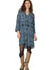 Noa Noa Kurzes Kleid LouiseNN in Print Blue-Black