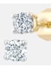 Diamant L'éternel Ohrringe aus 375 Gelbgold mit Diamant
