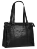 SPIKES & SPARROW Shopper echt Leder in schwarz