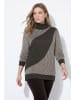 Ulla Popken Pullover in schwarzbraun