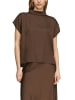 comma Blusenshirt in schoko