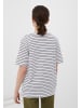 Finn Flare T-Shirt Streifen in white