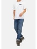 Jack & Jones T-Shirt Corp in White / small print