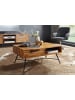 KADIMA DESIGN Couchtisch NISHAN 87 x 41 x 55 cm Massiv Holz, Design