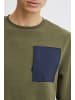 BLEND Sweatshirt Sweatshirt in Grün