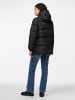 Pieces Wattierte Jacke in Black