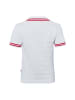 JOOP! Strick-Poloshirt Kalena in weiß rot